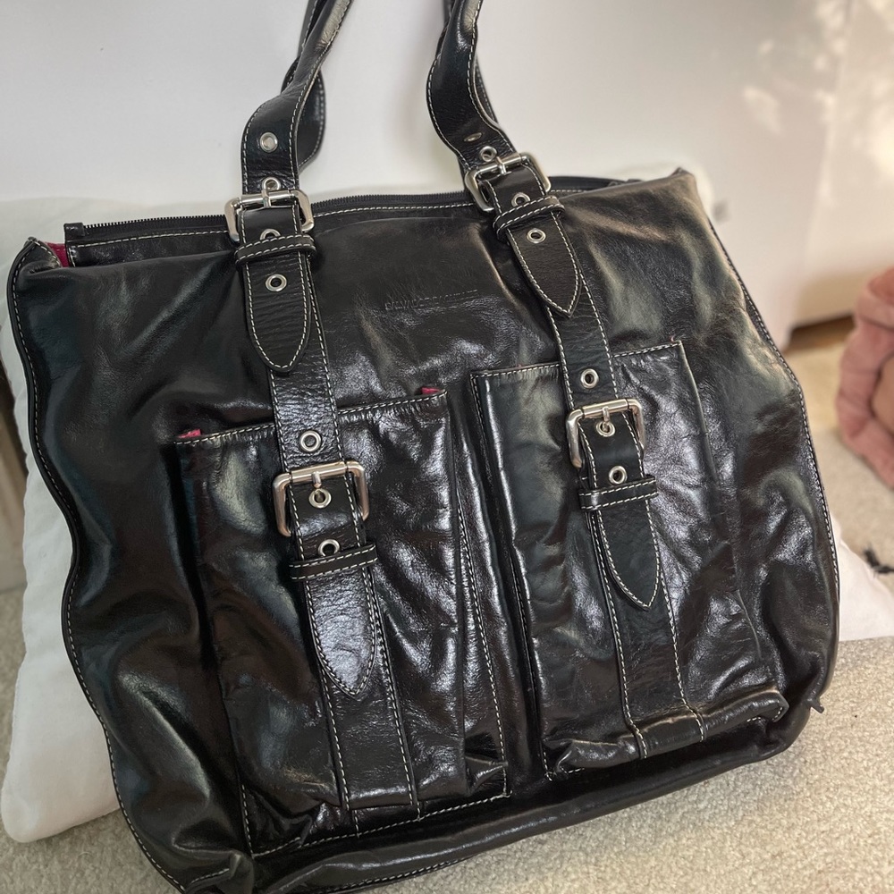 Salvador Bachiller Black Used Purse